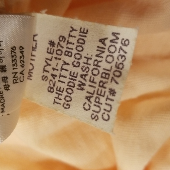 💕MOTHER💕 Itty Bitty Tee ~ California Super Bloom Graphic Tee XS NWOT - Picture 12 of 13